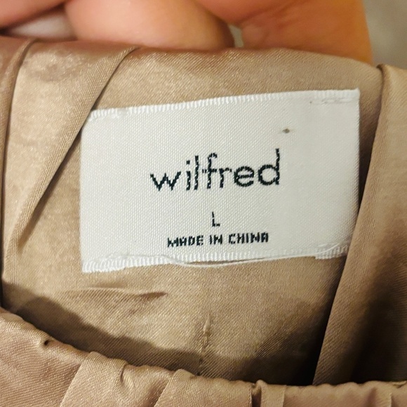 Aritzia Wilfred Sonnet Camisole Neutral Taupe Tan in Marmont Size Large - Picture 6 of 10